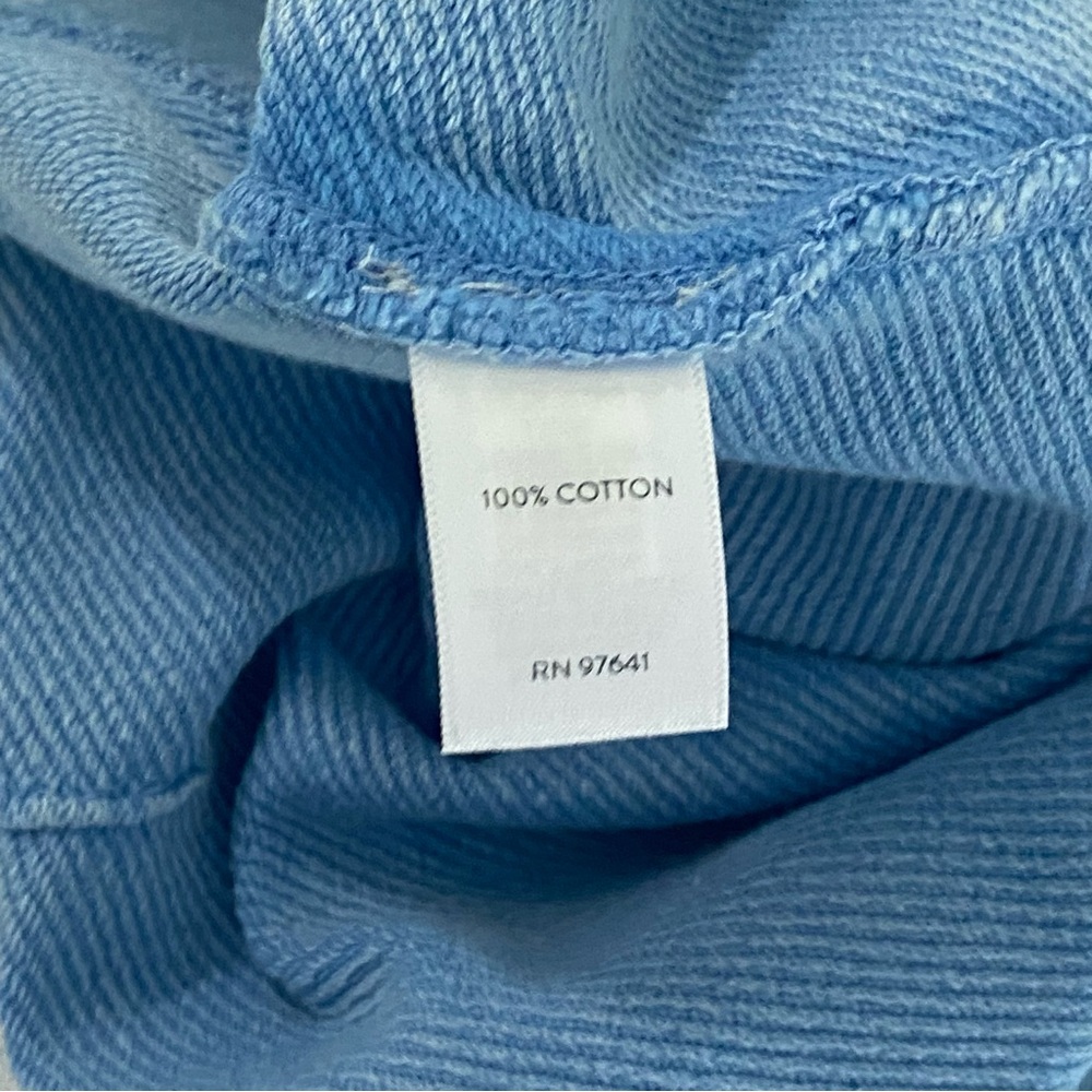 J Jill Light Blue 100% Cotton Drawstring Skirt - NWT - LP - Picture 8 of 10